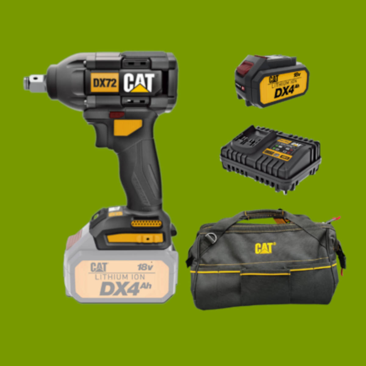 (image for) CAT Impact Wrench Combo DX721B4R